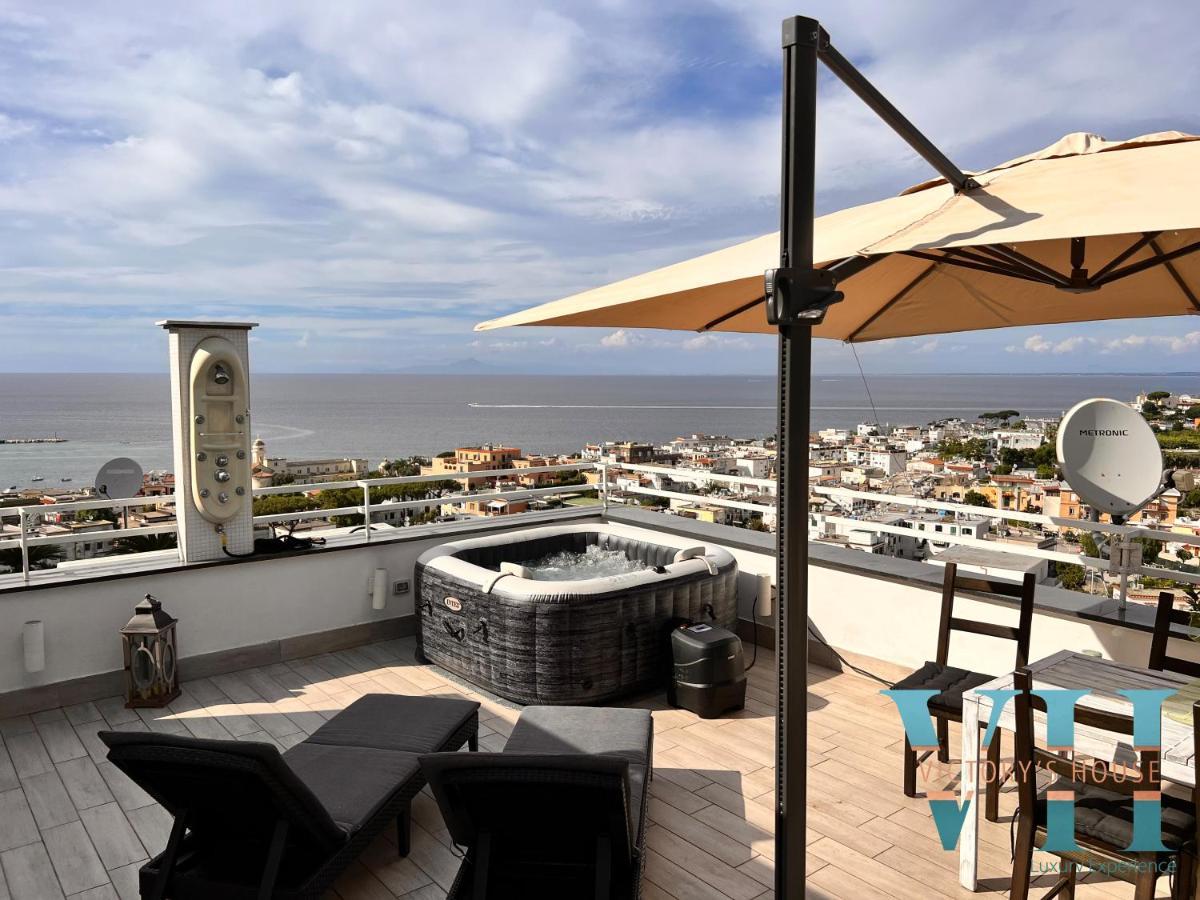 卡萨米乔拉泰尔梅Victory'S Luxury House With Jacuzzi On The Roof别墅 外观 照片